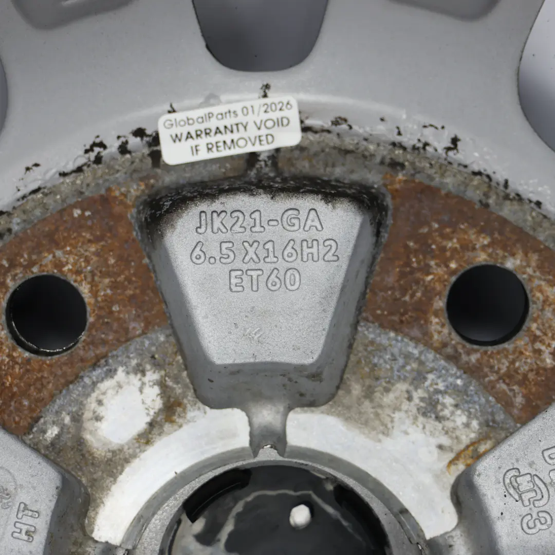 Jante Alliage Noir 16" 6,5J ET:60 10 Rayons pour Ford Transit Custom à propos du numéro de pièce JK21-GA Ford Transit Custom Jante Alliage Noir 16" 6,5J ET:60 10 Rayons - SKU JK21-GA-6 - Numéro de pièce JK21-GA