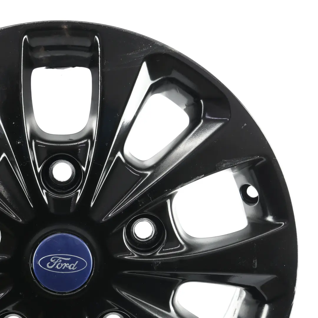Ford Transit Custom Cerchio In Lega Nero 16" 6.5J ET:60 10 Razze - SKU JK21-GA-6 - Numero di parte JK21-GA