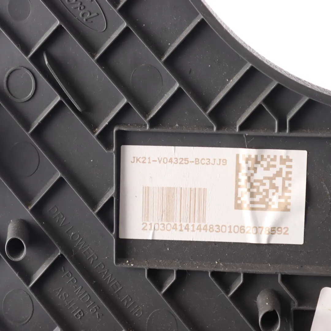 Ford Transit Custom Front Lower Knee Trim Cover Panel Right O/S - SKU RHD-JK21-V04325-BAW - Part number JK21-V04325-BAW