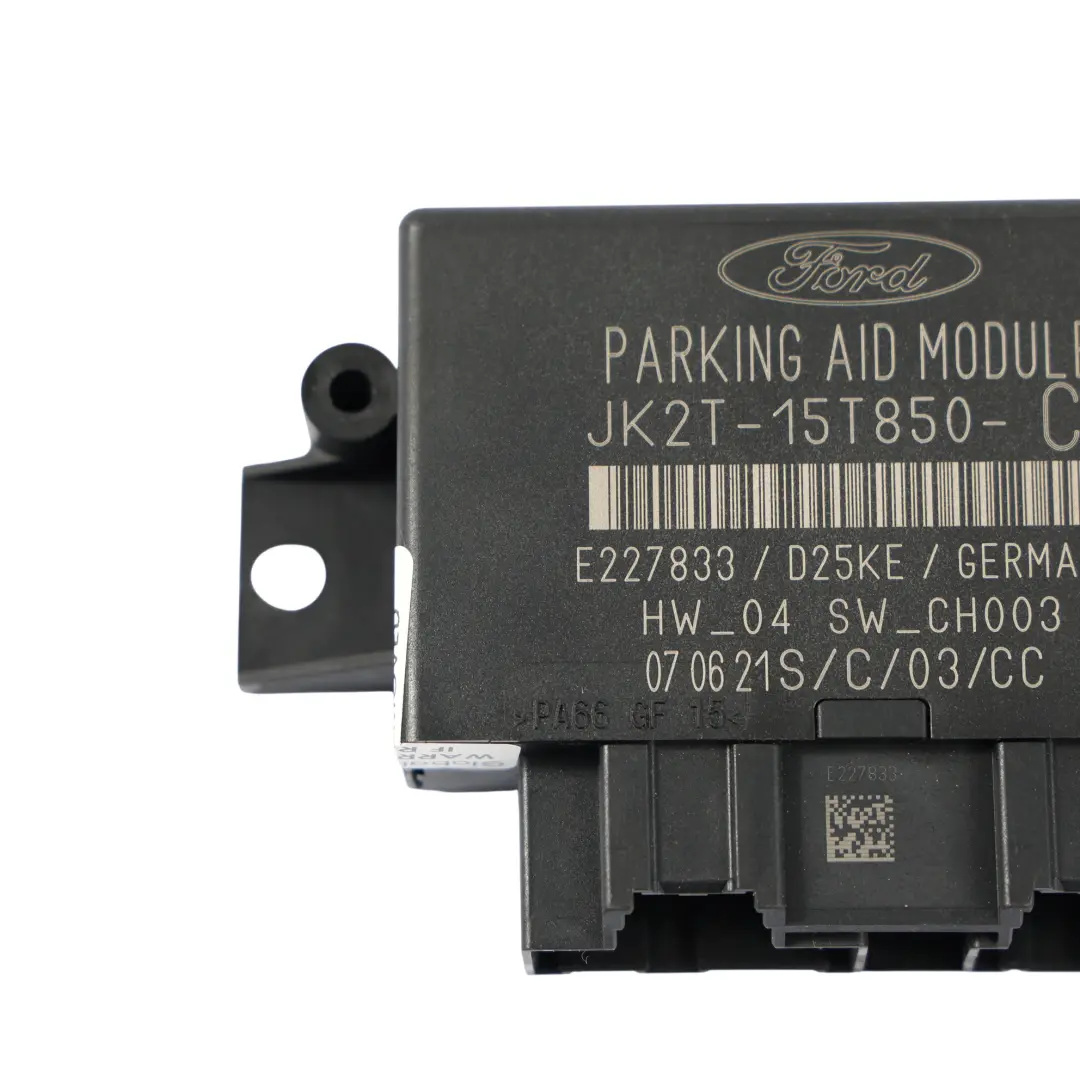 Ford Transit Custom Mk8 Module Commande D'Aide Stationnement PDC - SKU JK2T-15T850-CD - Numéro de pièce JK2T-15T850-CD