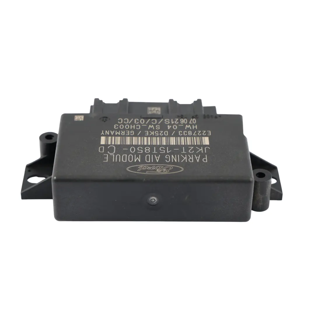 Mk8 PDC Parking Aid Module Control Unit to Ford Transit Custom with Part number JK2T-15T850-CD Ford Transit Custom Mk8 PDC Parking Aid Module Control Unit - SKU JK2T-15T850-CD - Part number JK2T-15T850-CD