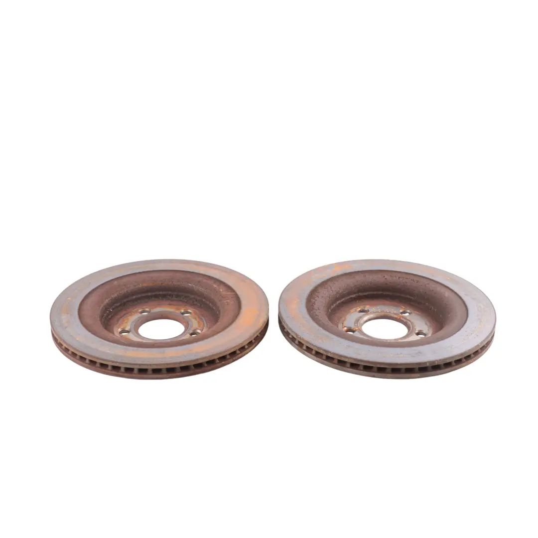 Ford Mustang VI Brake Disc Rear Left Right N/O/S Ventilated Set - SKU JR3C-2A315-AA - Part number JR3C-2A315-AA