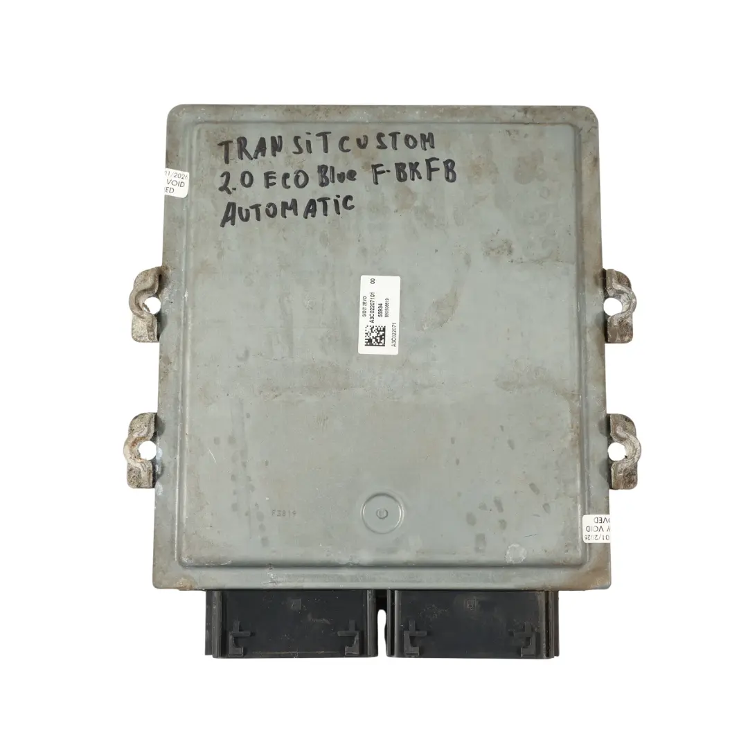 Ford Transit Mk8 2.0 Ecoblue 130HP Kit ECU Control Motor KK2112A650FA Automático - SKU KK21-12A650-FA-2 - Número de pieza KK21-12A650-FA