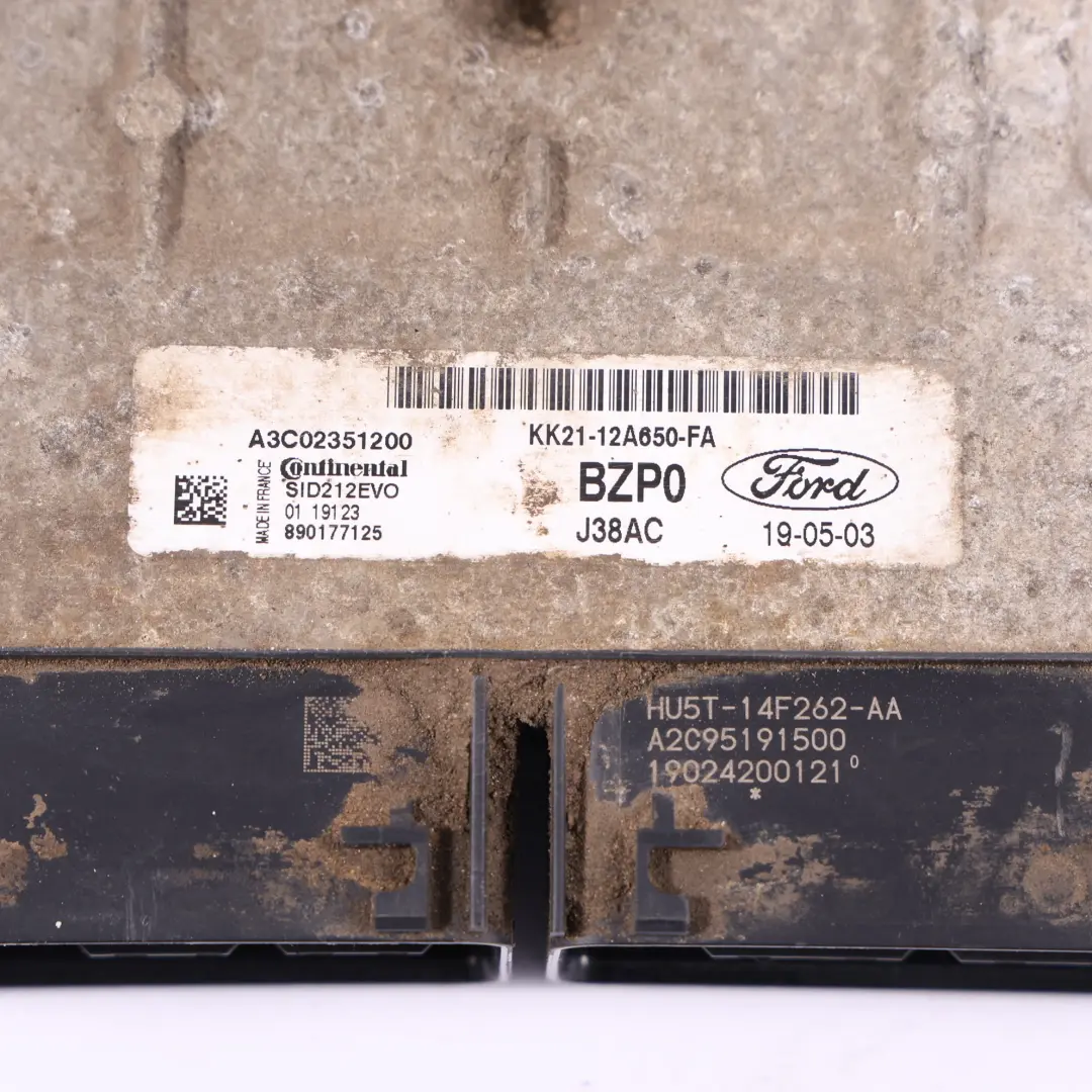 Ford Transit Custom 2.0 EcoBlue 130HP Engine Control ECU KK21-12A650-FA Manual - SKU KK2112A650FA-3 - Part number KK2112A650FA