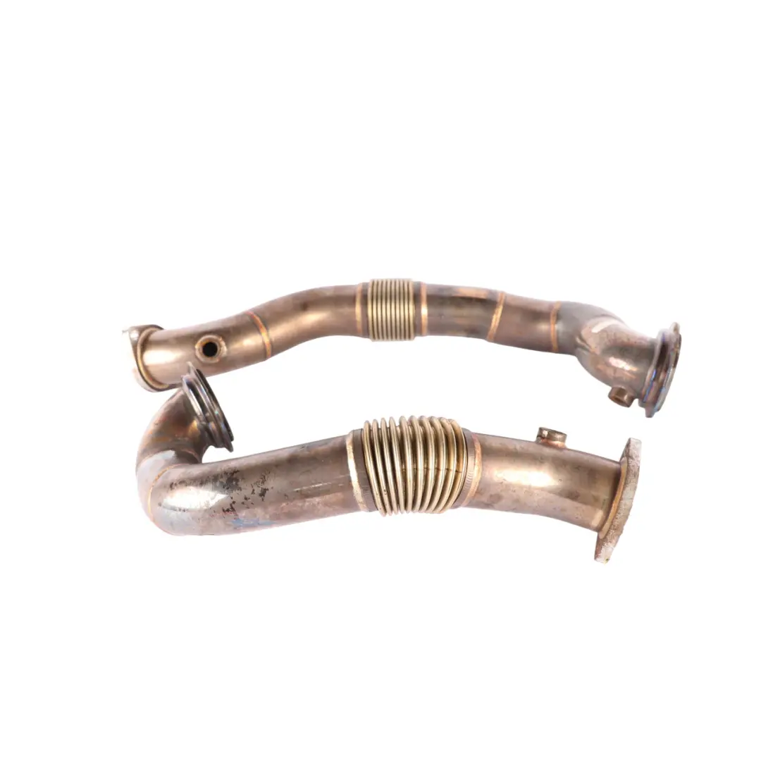  Downpipe Set BMW E82 E88 E90 E92 135i 335i N54 Exhaust Catalytic Pipes - SKU N54-DOWNPIPE - Part number N54-DOWNPIPE