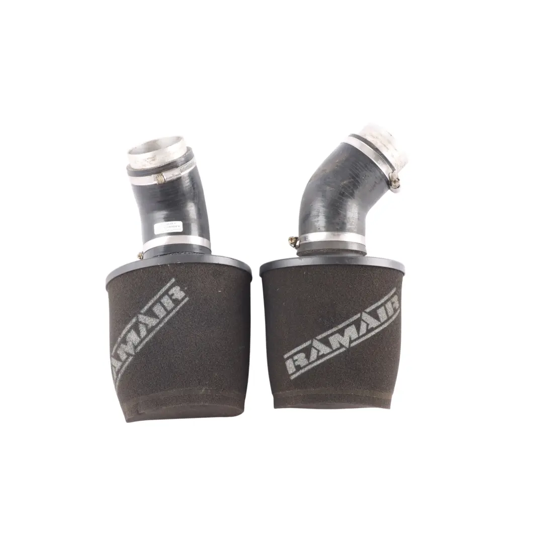 BMW E92 Air Intake Cone Filter Silicone Hose Set Gravity Ramair 335i N54 - SKU N54-GRAVITY-SET - Part number N54-GRAVITY-SET