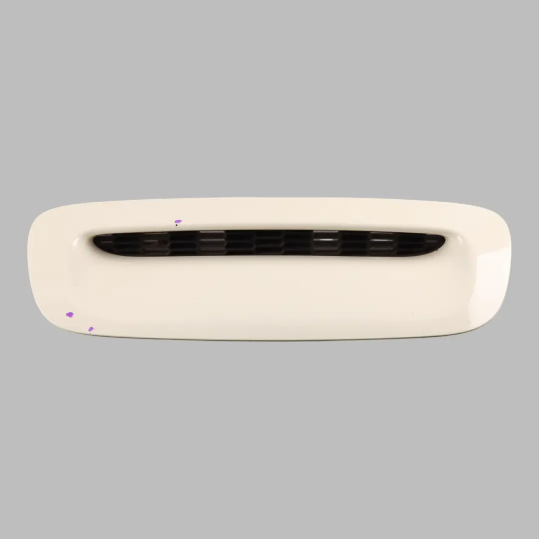 Hood Bonnet Scoop Air Inlet Cooper S Pepper White 850 0430302 to Mini R55 R56 R57 with Part number P0430302 Mini R55 R56 R57 Hood Bonnet Scoop Air Inlet Cooper S Pepper White 850 0430302 - SKU P0430302-PW1 - Part number P0430302