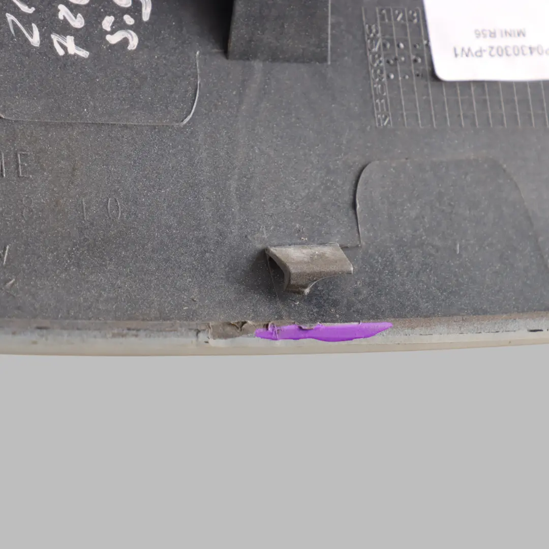 Hood Bonnet Scoop Air Inlet Cooper S Pepper White 850 0430302 to Mini R55 R56 R57 with Part number P0430302 Mini R55 R56 R57 Hood Bonnet Scoop Air Inlet Cooper S Pepper White 850 0430302 - SKU P0430302-PW1 - Part number P0430302