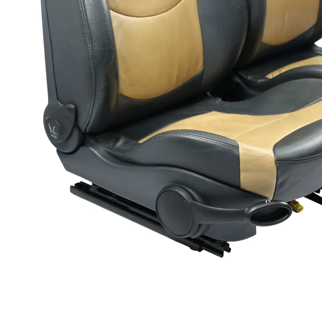 Ensemble Sièges Sport Chauffants Cuir Souple Beige Cordoba pour Mini Cooper R53 à propos du numéro de pièce R50 Mini Cooper R53 Ensemble Sièges Sport Chauffants Cuir Souple Beige Cordoba - SKU R50-SEAT-SPORT-SET-LEATHER-SOFT-CORDOBA-BEIGE-T3CB - Numéro de pièce R50