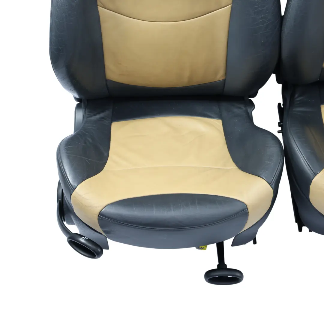Mini Cooper R53 Ensemble Sièges Sport Chauffants Cuir Souple Beige Cordoba - SKU R50-SEAT-SPORT-SET-LEATHER-SOFT-CORDOBA-BEIGE-T3CB - Numéro de pièce R50