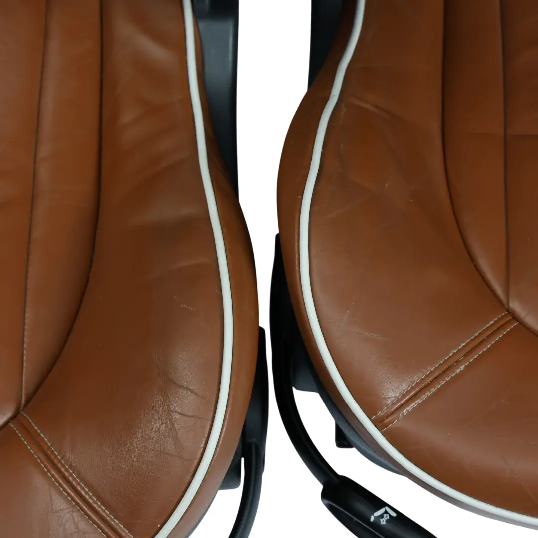 Mini Climatizada Sport Brown Asientos Cuero Inglés Asiento Sidewalk - SKU R52-SPORT-LEATHER-SEATS-SET - Número de pieza R52
