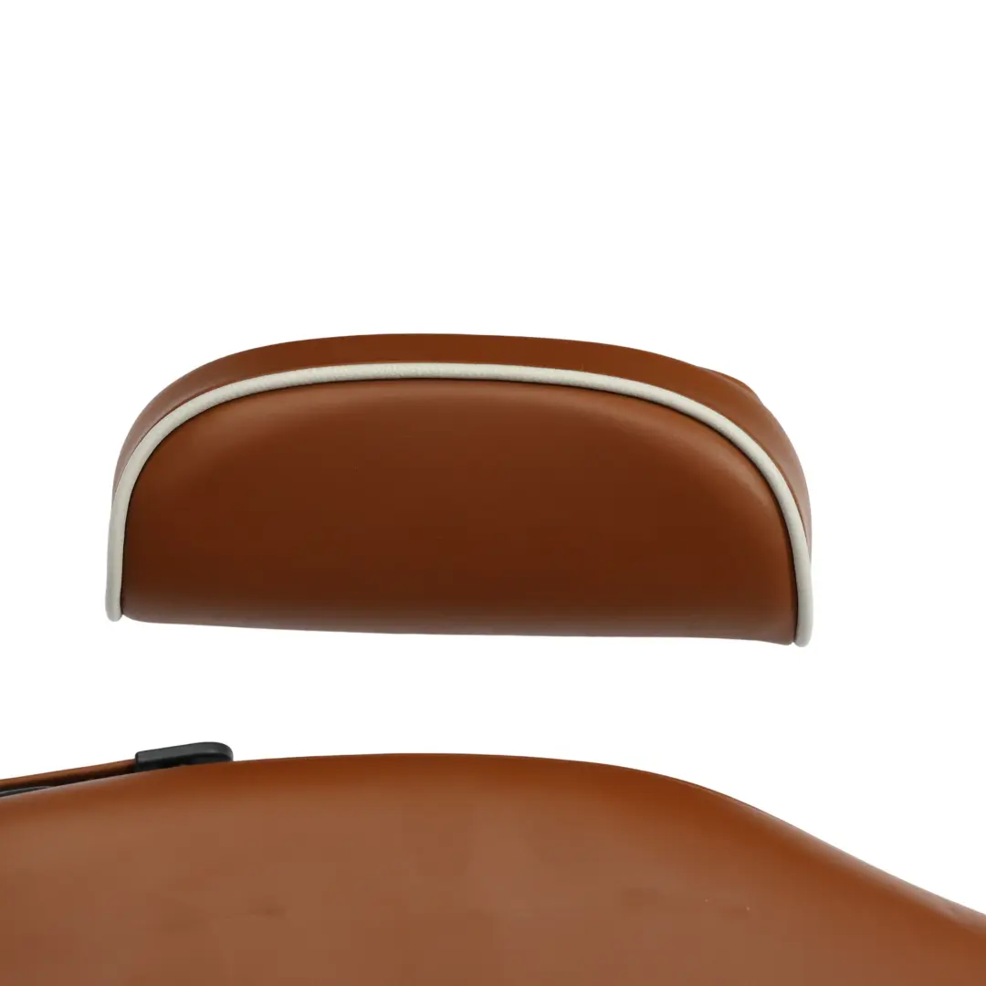 Heated Sport Malt Brown Leather English Seats Front Rear Seat Sidewalk to Mini with Part number R52 Mini Heated Sport Malt Brown Leather English Seats Front Rear Seat Sidewalk - SKU R52-SPORT-LEATHER-SEATS-SET - Part number R52