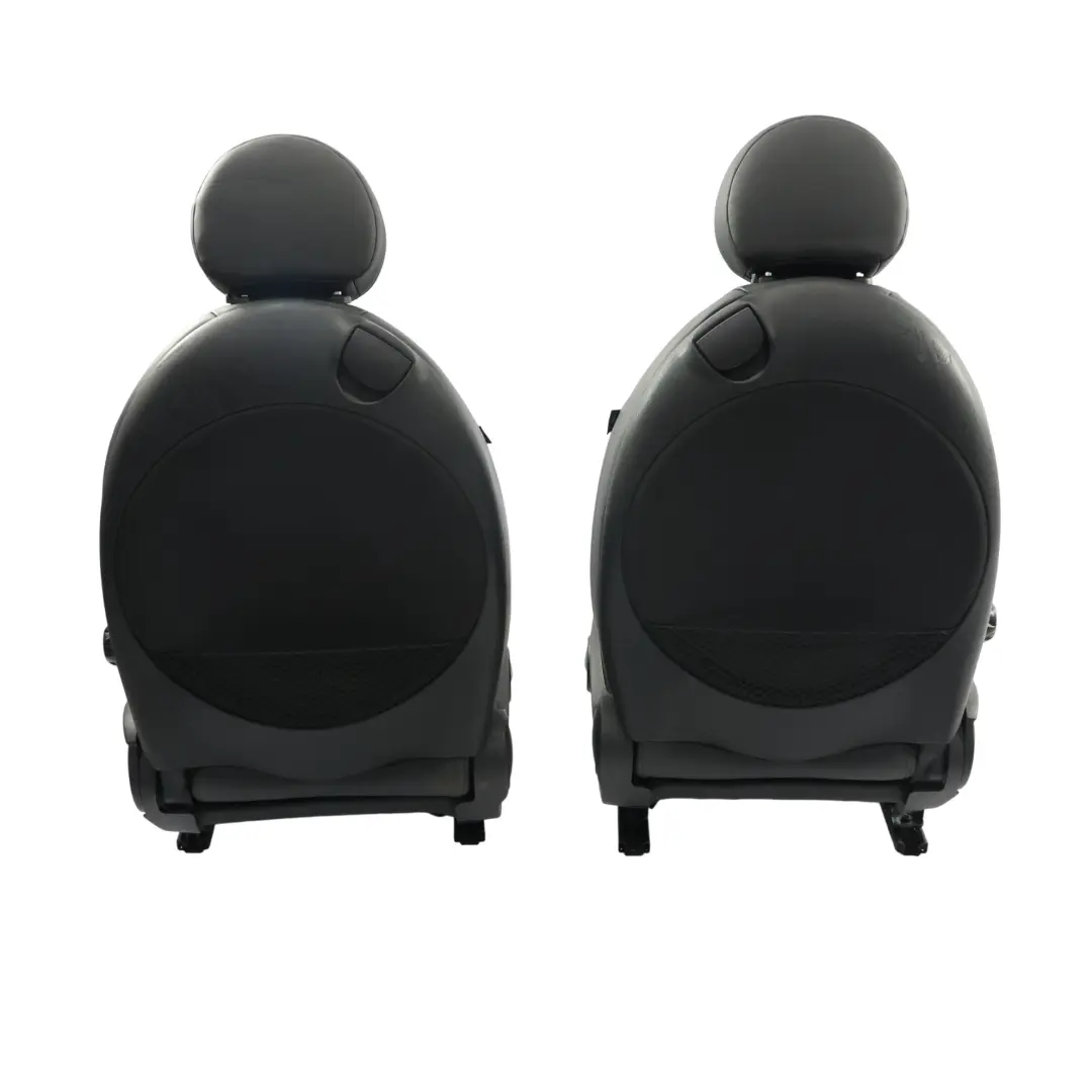 Mini Cooper One R56 Vorne Hinten Sport Voll Schwarz Ledersitze Set - SKU R56-SEATS-SPORT-LEATHER-SET-T8E1 - Teilenummer R56-SEATS-SPORT-LEATHER-SET