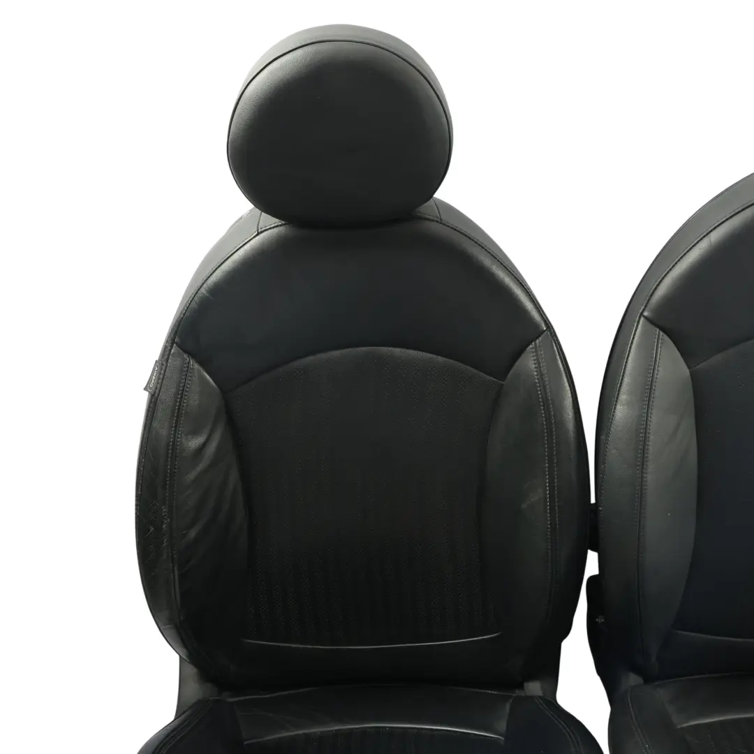 Vorne Hinten Sport Voll Schwarz Ledersitze Set für Mini Cooper One R56 mit Teilenummer R56-SEATS-SPORT-LEATHER-SET Mini Cooper One R56 Vorne Hinten Sport Voll Schwarz Ledersitze Set - SKU R56-SEATS-SPORT-LEATHER-SET-T8E1 - Teilenummer R56-SEATS-SPORT-LEATHER-SET