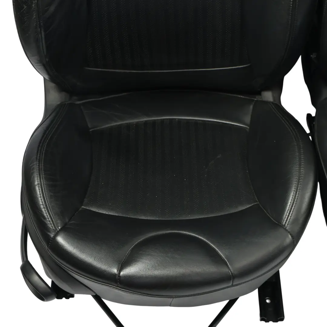 Vorne Hinten Sport Voll Schwarz Ledersitze Set für Mini Cooper One R56 mit Teilenummer R56-SEATS-SPORT-LEATHER-SET Mini Cooper One R56 Vorne Hinten Sport Voll Schwarz Ledersitze Set - SKU R56-SEATS-SPORT-LEATHER-SET-T8E1 - Teilenummer R56-SEATS-SPORT-LEATHER-SET