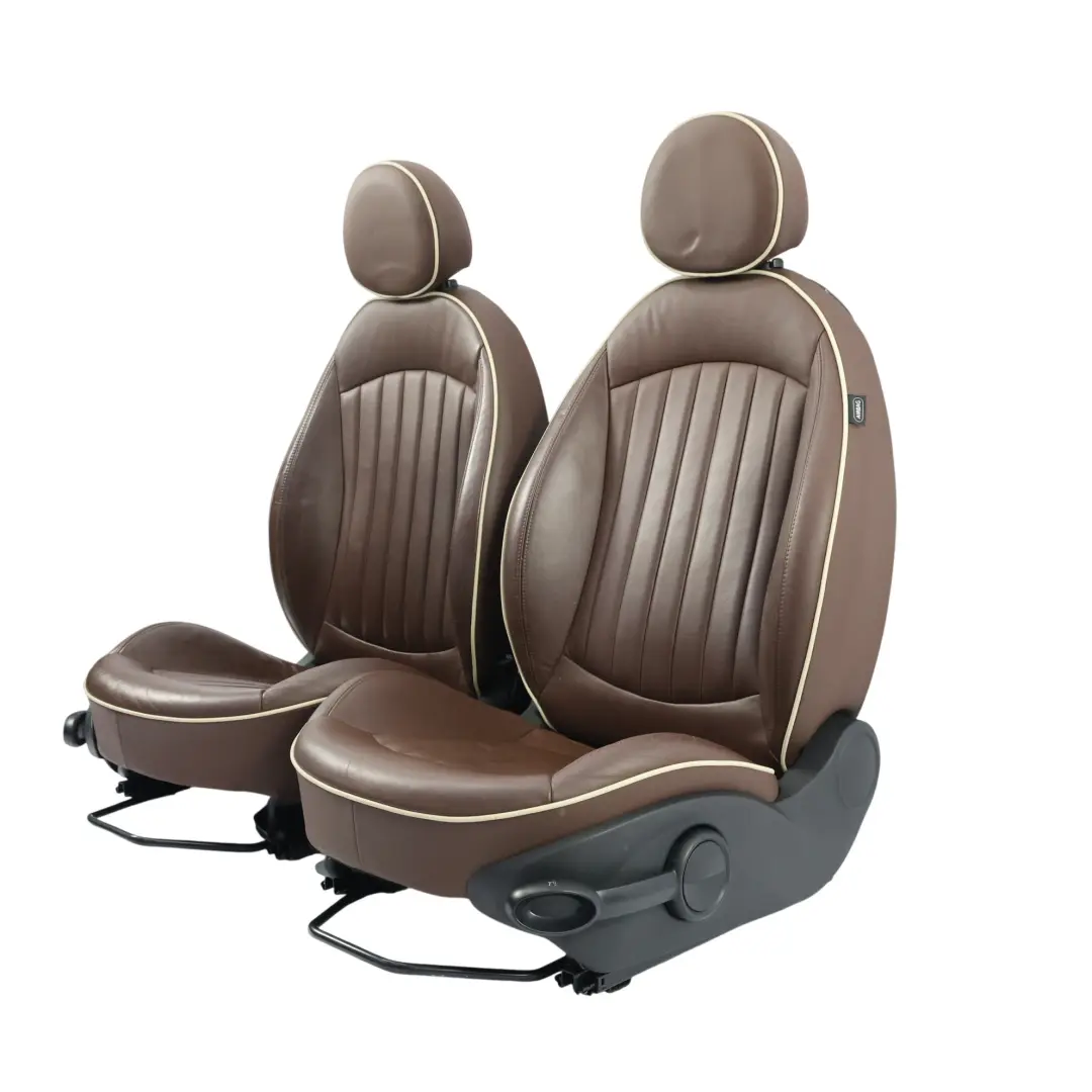 Skórzane Fotele Sport Komplet Skóra Hot Chocolate Lounge do Mini R55 Clubman o numerze R55-SEATS-HOT Mini R55 Clubman Skórzane Fotele Sport Komplet Skóra Hot Chocolate Lounge - SKU R55-SEATS-HOT-CHOCOLATE - Numer Części R55-SEATS-HOT