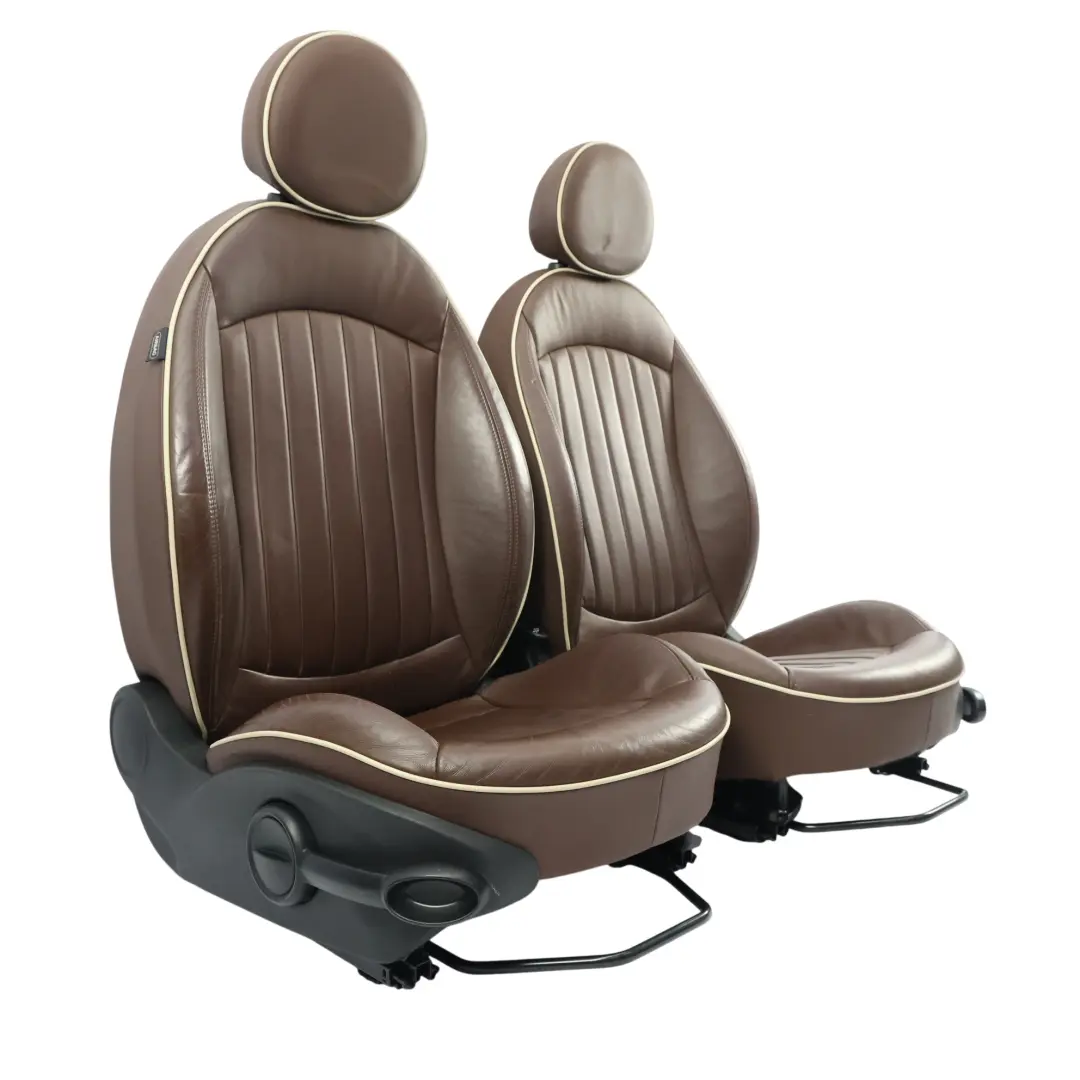 Mini R55 Clubman Skórzane Fotele Sport Komplet Skóra Hot Chocolate Lounge - SKU R55-SEATS-HOT-CHOCOLATE - Numer Części R55-SEATS-HOT