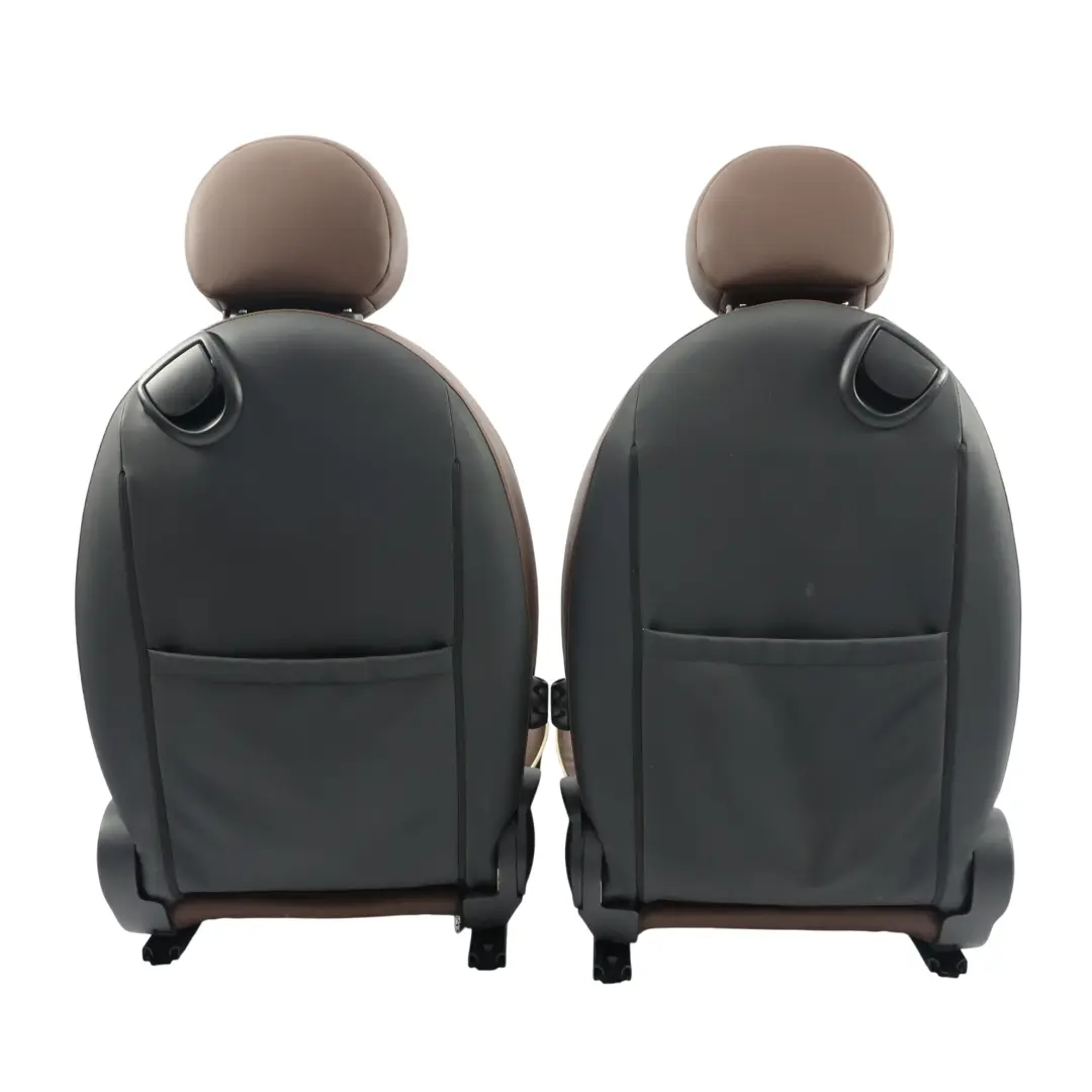 Mini R55 Asientos Cuero Sport Delanteros Traseros Chocolate Caliente Lounge - SKU R55-SEATS-HOT-CHOCOLATE - Número de pieza R55-SEATS-HOT