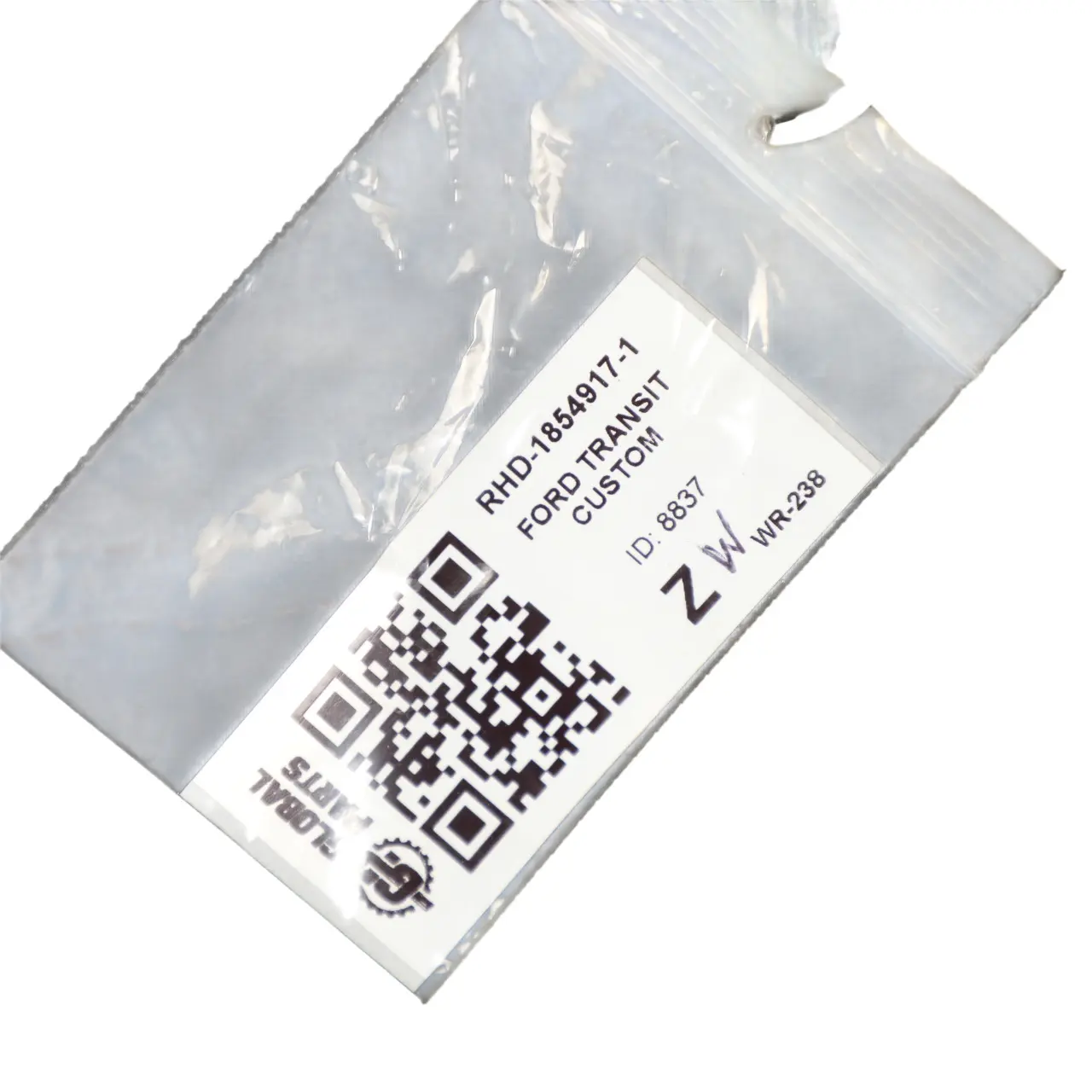 Ford Transit Custom Mk1 Front Double Seat Passenger Side Left N/S Cloth Grey