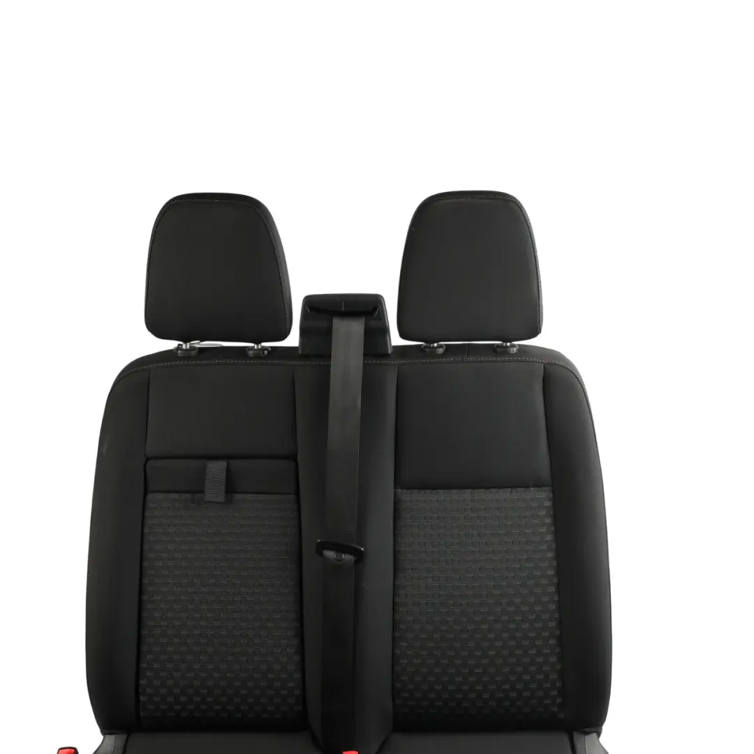 Ford Transit Custom Mk8 Front Double Seat Heated Passenger Side Black Left N/S - SKU RHD-1854917-2 - Part number 1854917