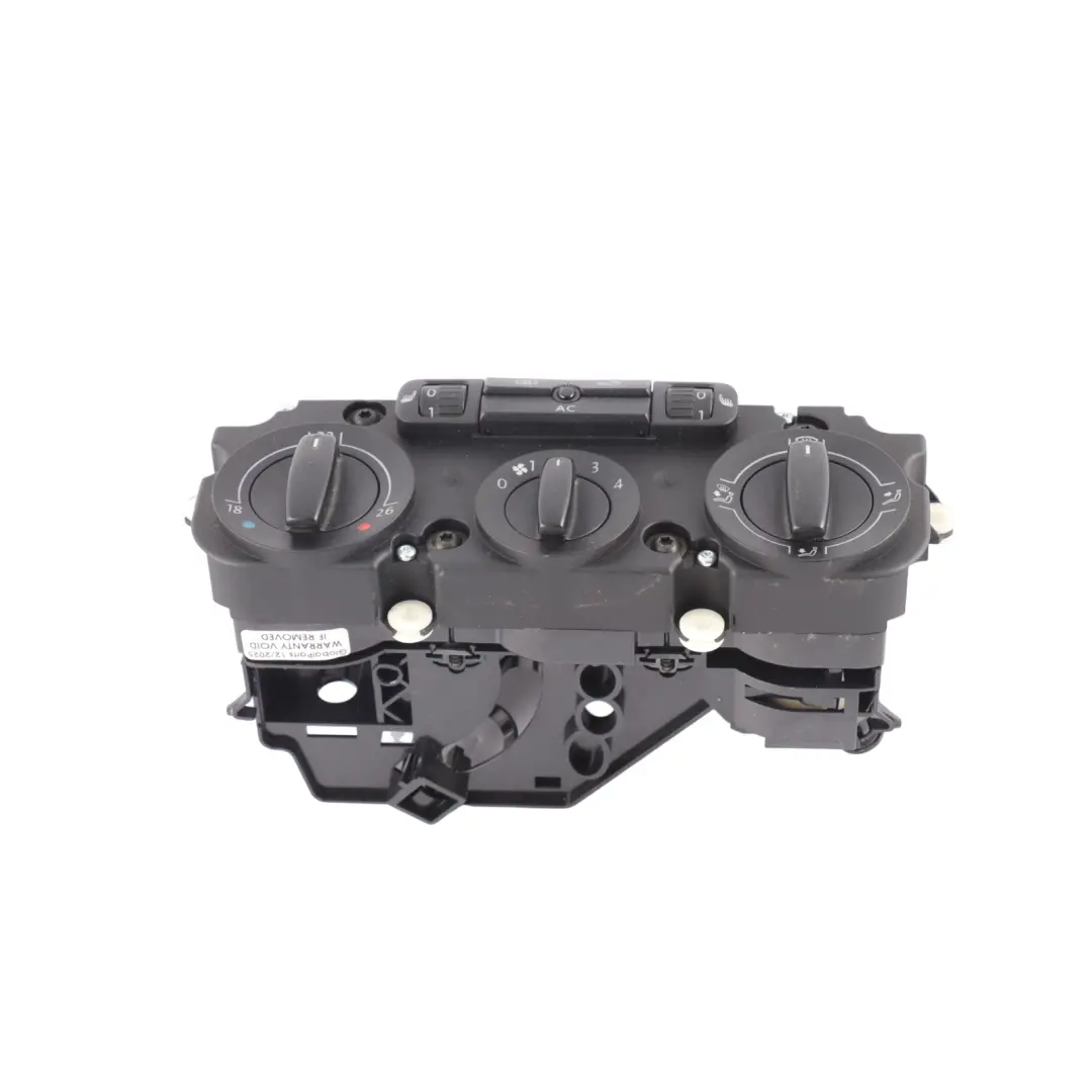 Volkswagen Golf 1K A/C Air Conditioning Heater Control Switch Panel - SKU RHD-1K2820045B-2 - Part number 1K2820045B