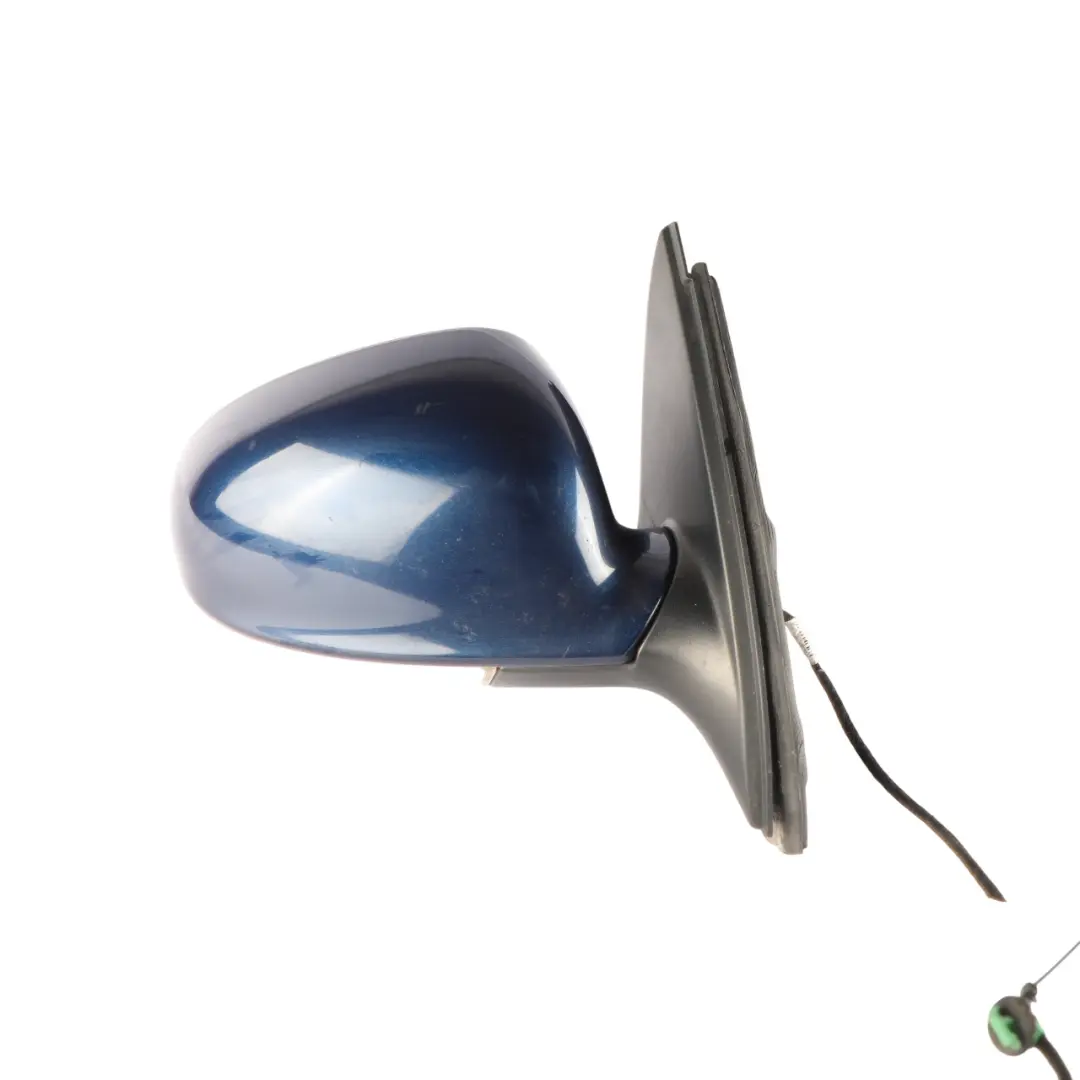 Mk6 Electric Side View Wing Mirror Right O/S Tempest Blue-P5W to Volkswagen Golf with Part number 1K2857508BP Volkswagen Golf Mk6 Electric Side View Wing Mirror Right O/S Tempest Blue-P5W - SKU RHD-1K2857508BP-TEB - Part number 1K2857508BP