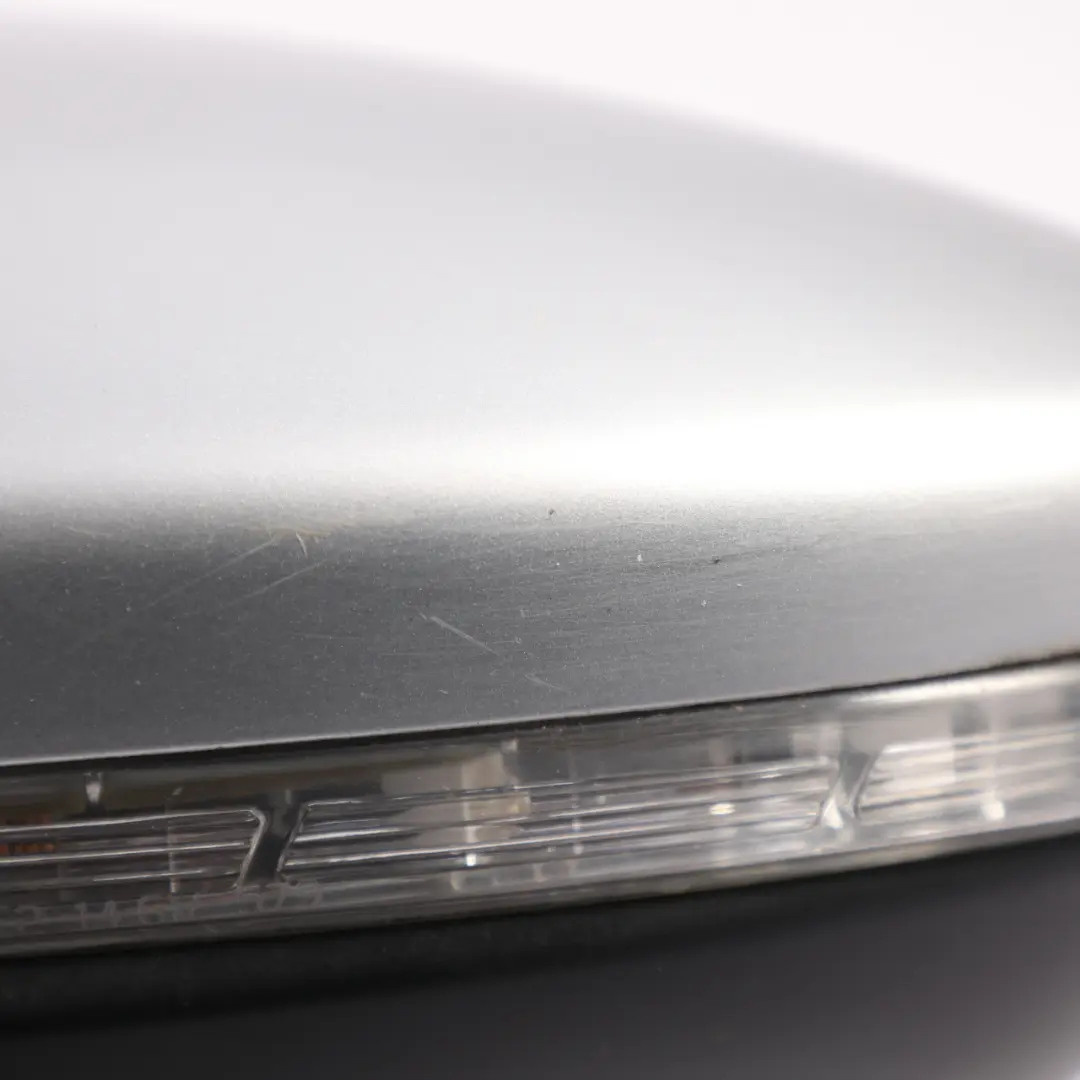 Volkswagen Scirocco Mk3 Wing Mirror Door Left N/S Reflex Silver Metallic - A7W - SKU RHD-1K8857507P-RES - Part number 1K8857507P