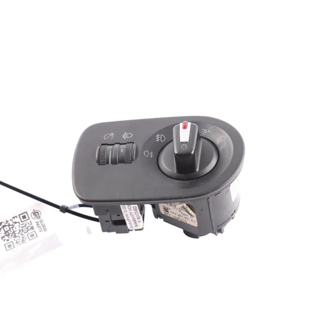 Seat Leon Mk2 1P Light Switch Headlight Control Unit Panel - SKU RHD-1P2941431AJ - Part number 1P2941431AJ