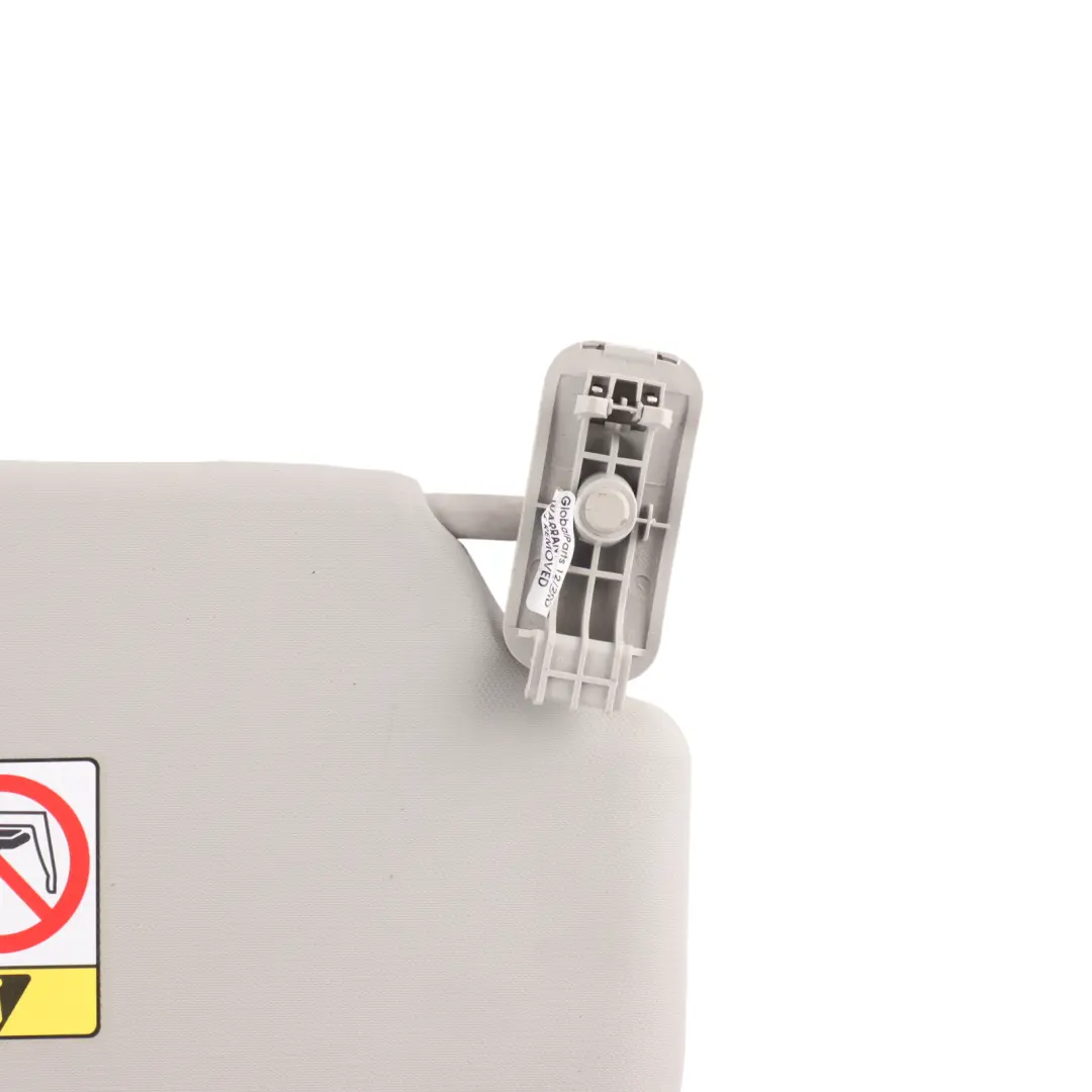 Ford Fiesta Mk6 Front Sun Visor Cover Left N/S Grey D1BB-A04101-AC - SKU RHD-2019053 - Part number 2019053