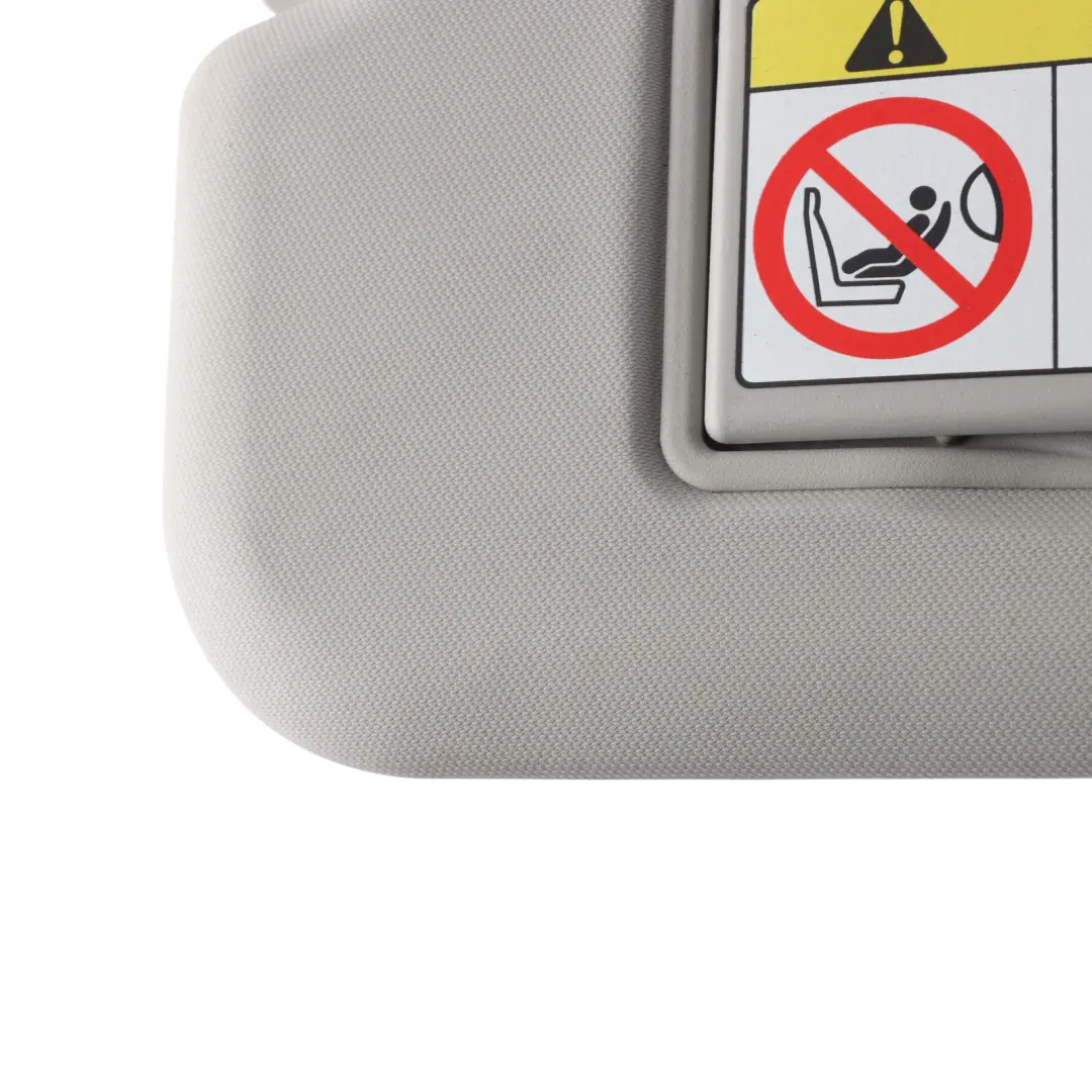Ford Fiesta Mk6 Front Sun Visor Cover Left N/S Grey D1BB-A04101-AC - SKU RHD-2019053 - Part number 2019053