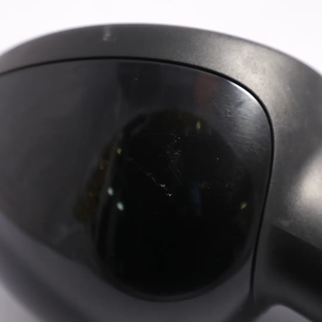 Mini Cooper One R55 R56 Heated Right Door Wing Mirror O/S Midnight Black - SKU RHD-2755638-MNB1 - Part number 2755638