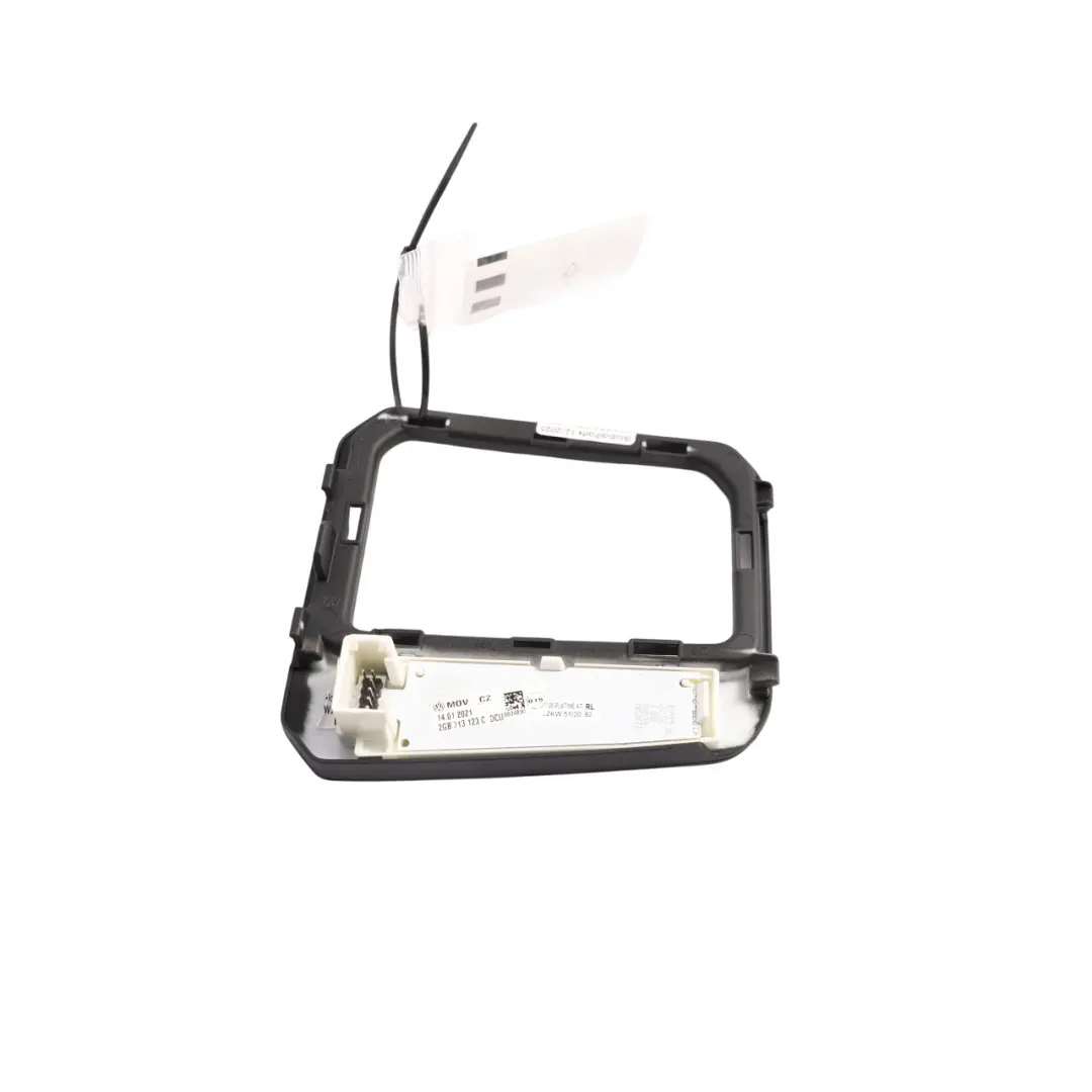 VW Volkswagen T-Roc Mk1 A11 Gearbox Lever Surround Trim Cover Panel - SKU RHD-2GB713123C - Part number 2GB713123C