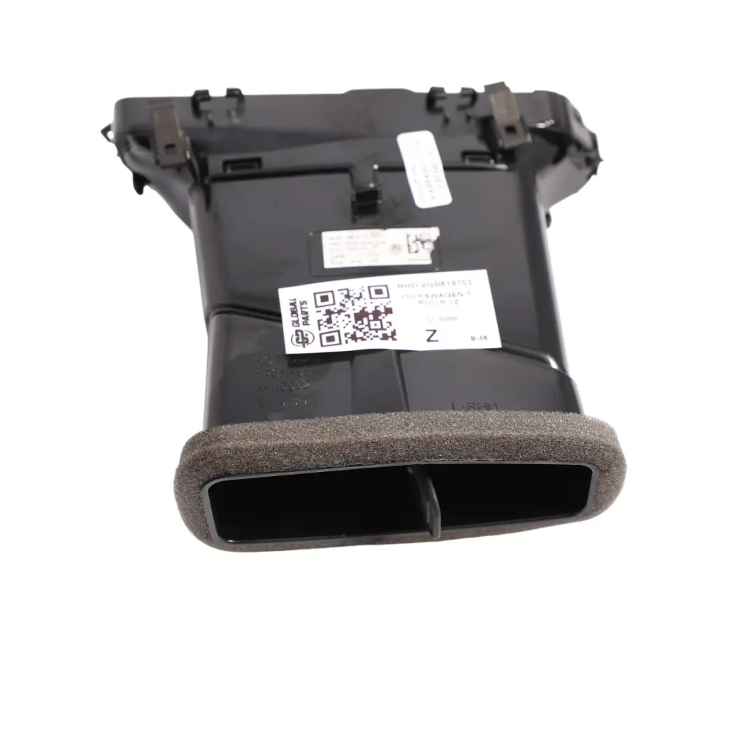 Volkswagen T-Roc Dashboard Air Vent Grill Black Chrome Left N/S - SKU RHD-2GB819703 - Part number 2GB819703