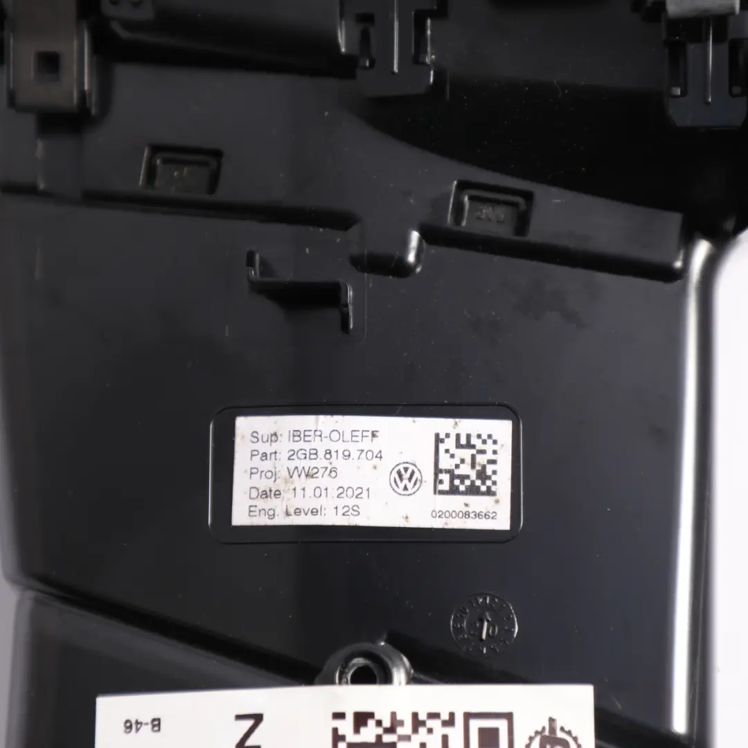 Dashboard Air Vent Grill Black Chrome Right O/S to Volkswagen T-Roc with Part number 2GB819704 Volkswagen T-Roc Dashboard Air Vent Grill Black Chrome Right O/S - SKU RHD-2GB819704 - Part number 2GB819704