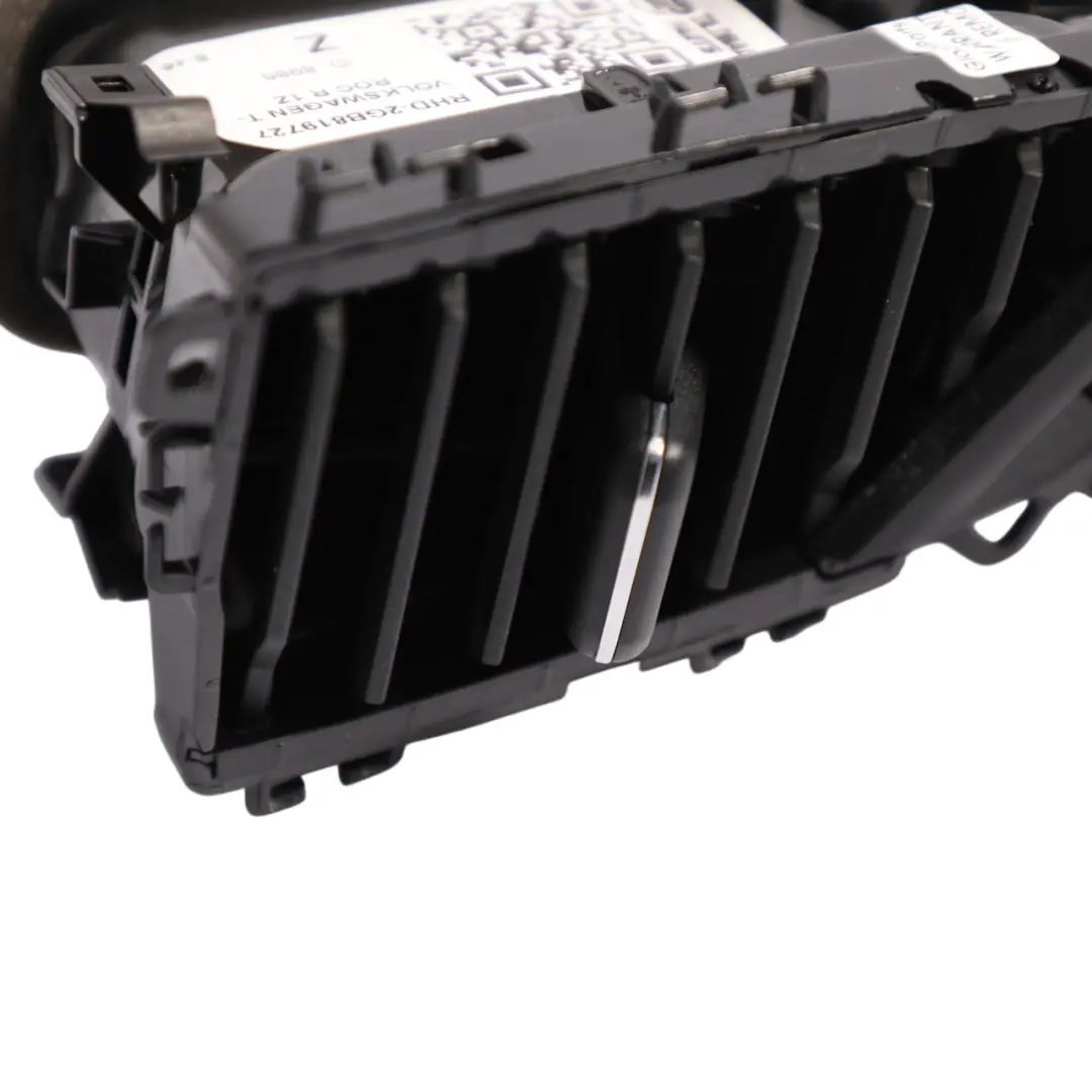 Dashboard Air Vent Grill Black Chrome Centre Left N/S to Volkswagen T-Roc with Part number 2GB819727 Volkswagen T-Roc Dashboard Air Vent Grill Black Chrome Centre Left N/S - SKU RHD-2GB819727 - Part number 2GB819727