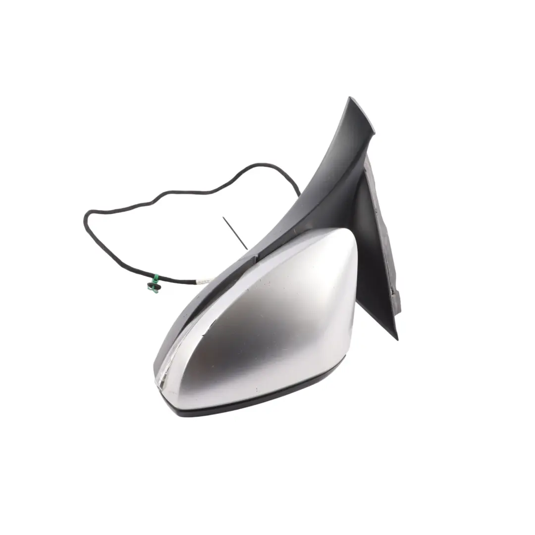 Volkswagen T-Roc Mk1 A11 Side View Wing Mirror Left N/S Aluminium 2GB857508AP - SKU RHD-2GB857507AS-ALU - Part number 2GB857507AS-ALU