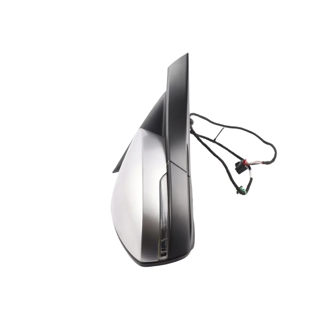 Volkswagen T-Roc Mk1 A11 Side View Wing Mirror Right O/S Aluminium 2GB857508AP - SKU RHD-2GB857508AP-ALU - Part number 2GB857508AP-ALU