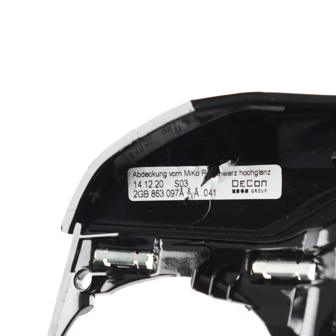 Volkswagen T-Roc A11 Centre Console Dashboard Cover Panel - SKU RHD-2GB863097A - Part number 2GB863097A