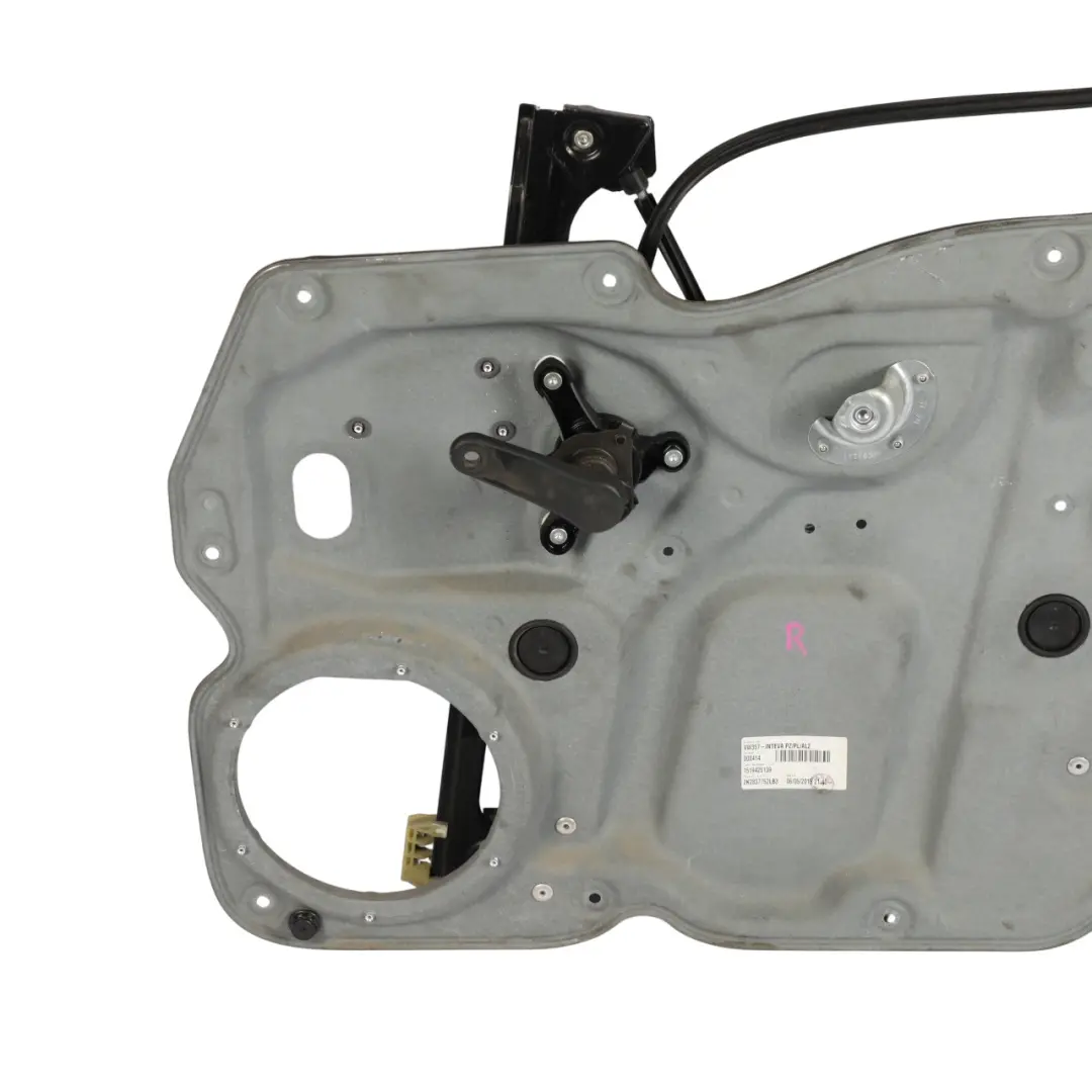 2K Door Window Lifter Mechanism Front Right O/S 2K2837752 to Volkswagen Caddy with Part number 2K2837752L Volkswagen Caddy 2K Door Window Lifter Mechanism Front Right O/S 2K2837752 - SKU RHD-2K2837752L - Part number 2K2837752L