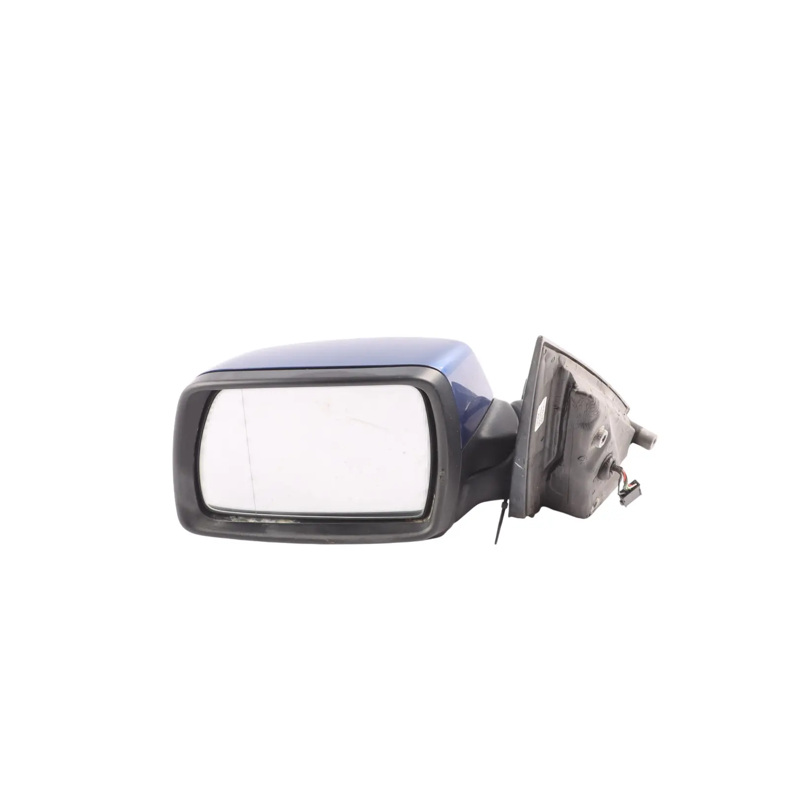 BMW X3 E83 Heated Left Door N/S Wing Mirror Montegoblau Montego Blue A51