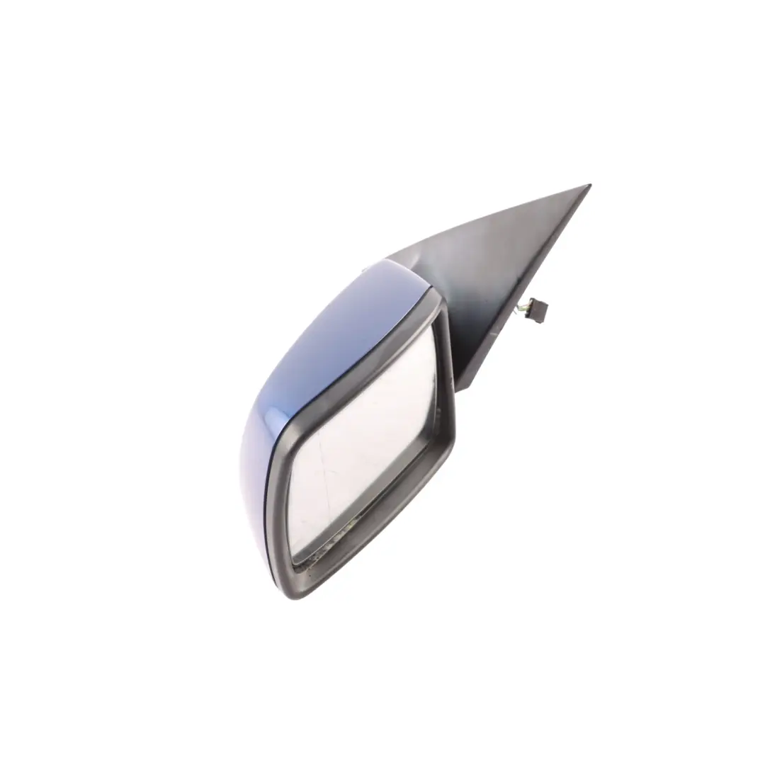 BMW X3 E83 Heated Left Door N/S Wing Mirror Montegoblau Montego Blue A51 - SKU rhd-3448133-MTB - Part number 3448133