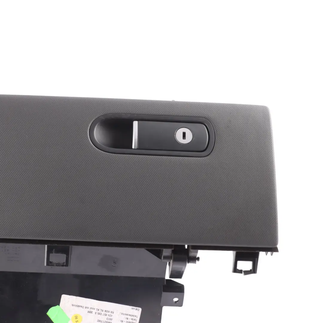 Audi R8 4.2 Dashboard Glove Box Compartment Black 424857095A - SKU RHD-424857103 - Part number 424857103
