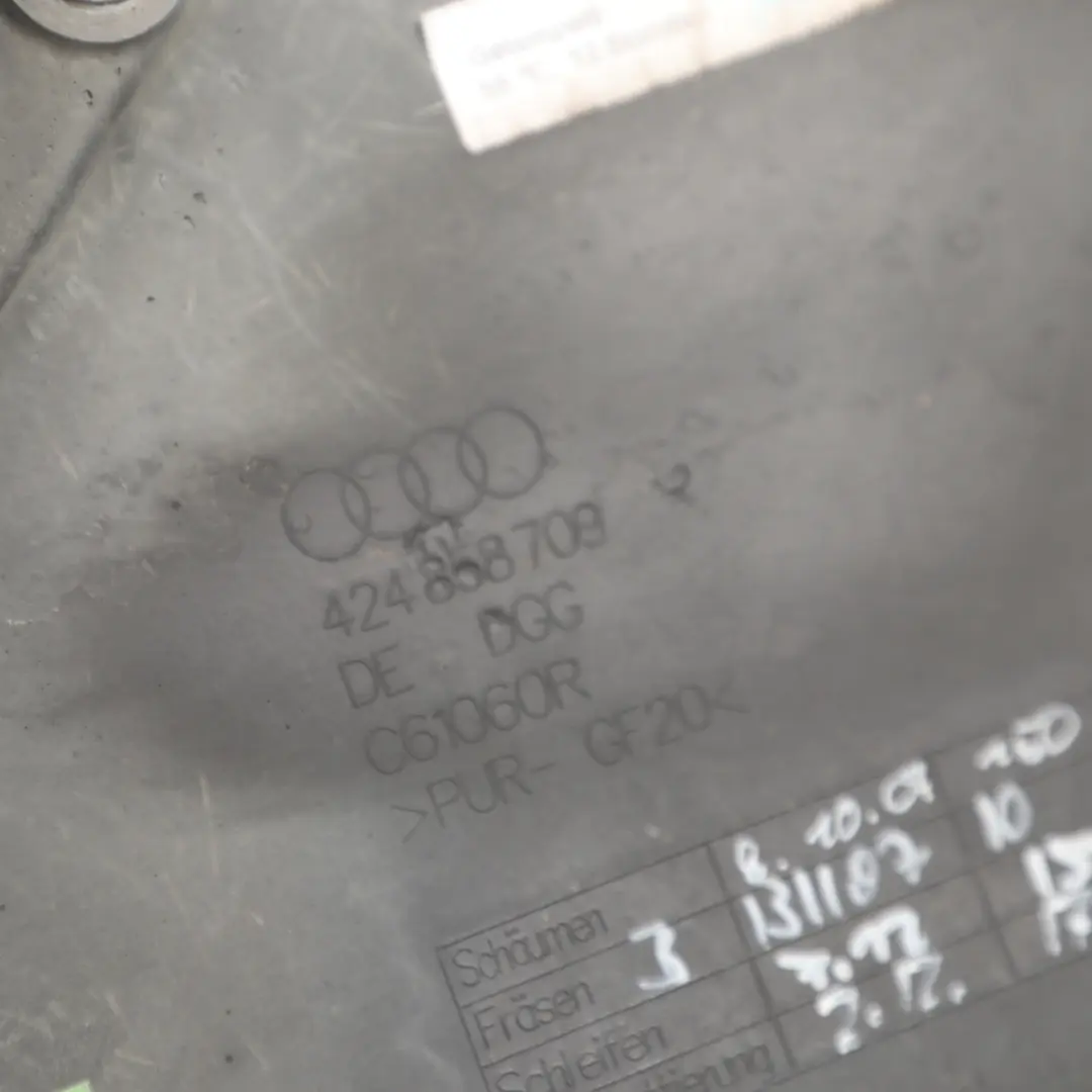 Audi R8 42 Spyder Dashboard Dash Panel Cover Trim Insert Black - SKU RHD-424858709 - Part number 424858709