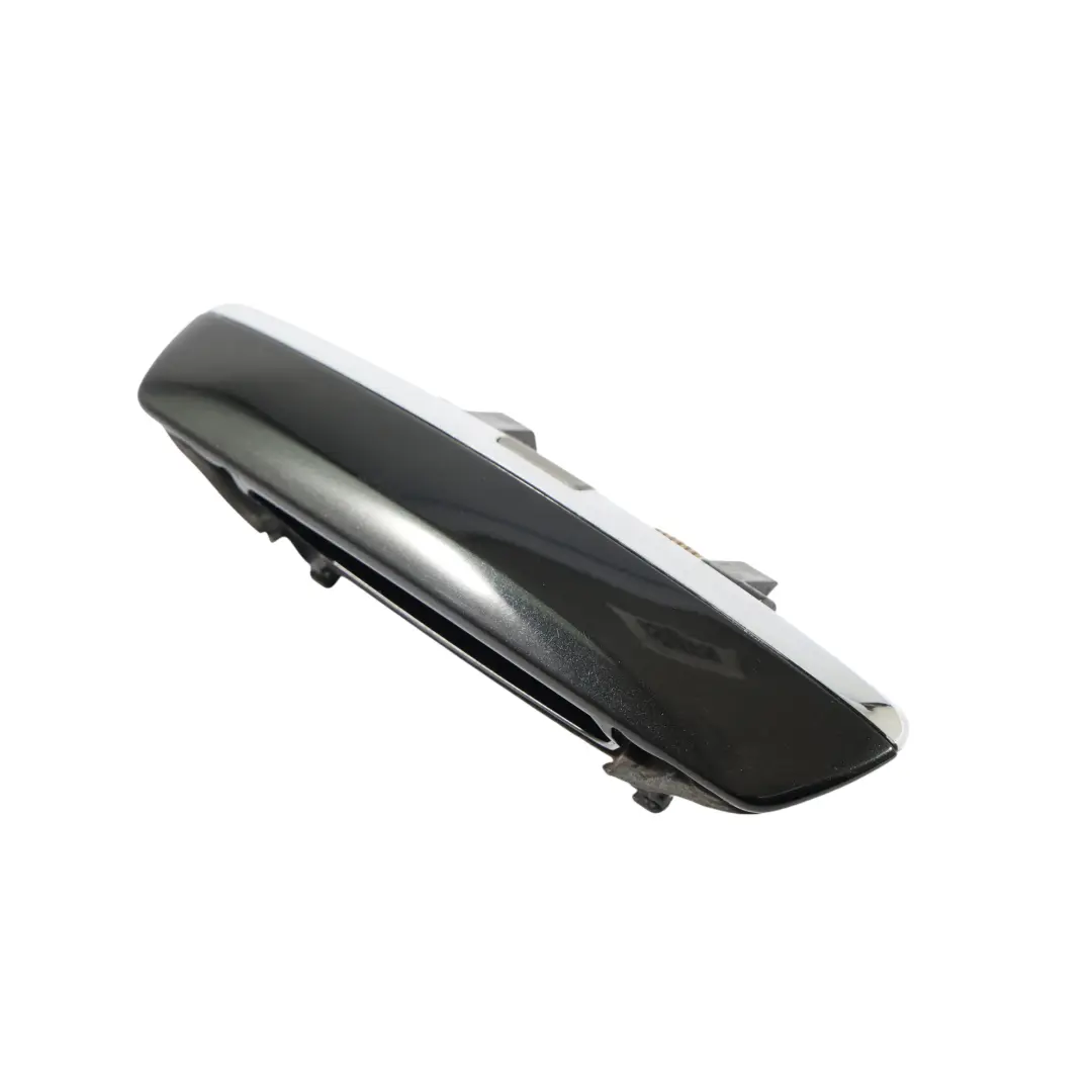 Audi S8 D3 Exterior Door Handle Cover Front Passenger Side Phantom Black - Z9Y - SKU 4E0839205G-PHB - Part number 4E0839205G