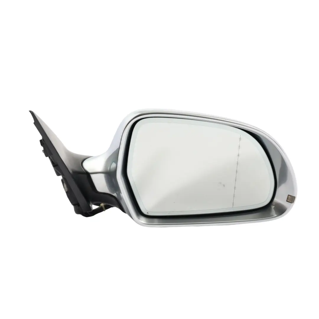 Audi A8 S8 D3 Rear View Wing Mirror Heated Electrical Right O/S Aluminium - SKU RHD-4E2857410S-ALU - Part number 4E2857410S-ALU