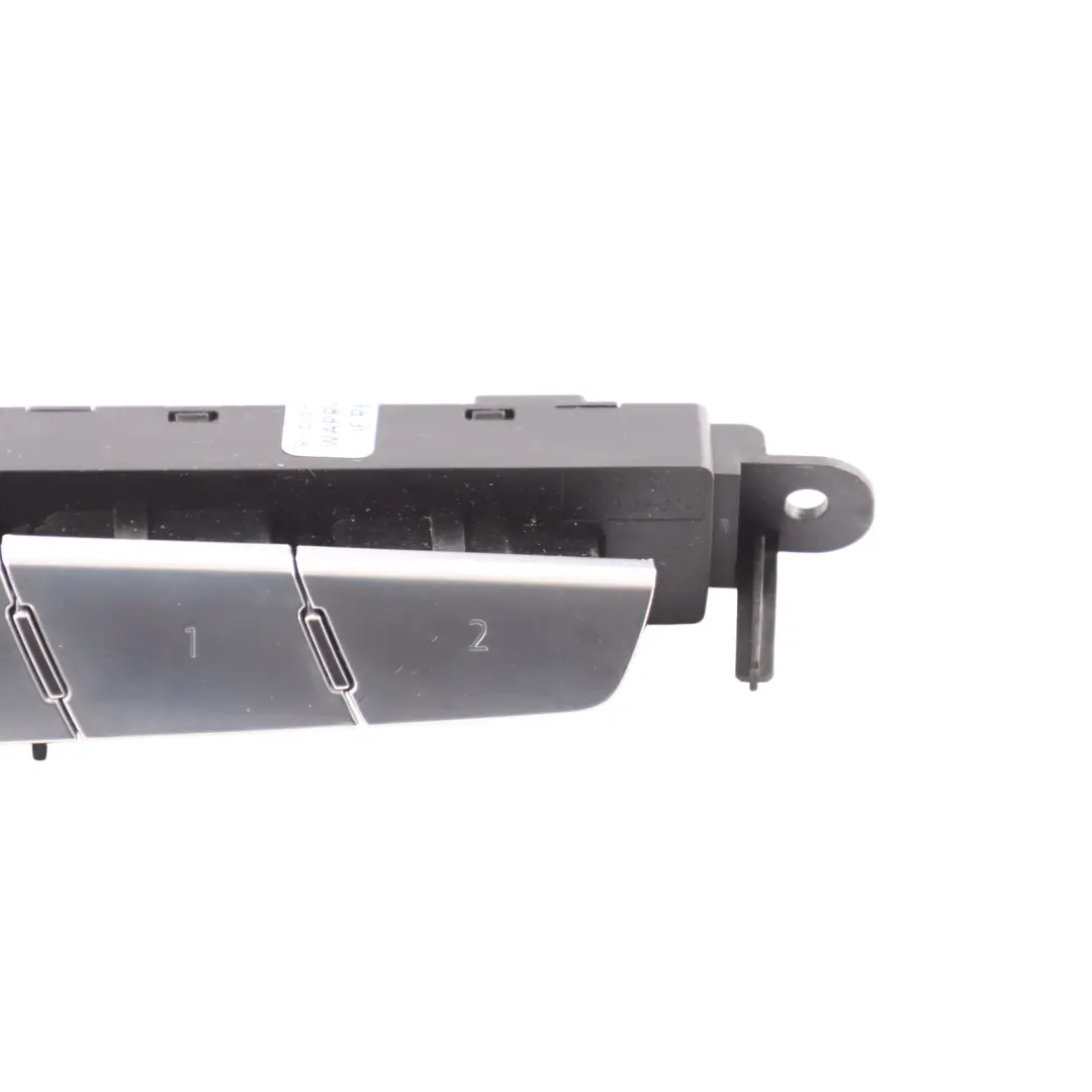 Audi A6 C8 A7 4K Door Card Seat Memory Control Switch Aluminium - SKU RHD-4K0959770A - Part number 4K0959770A