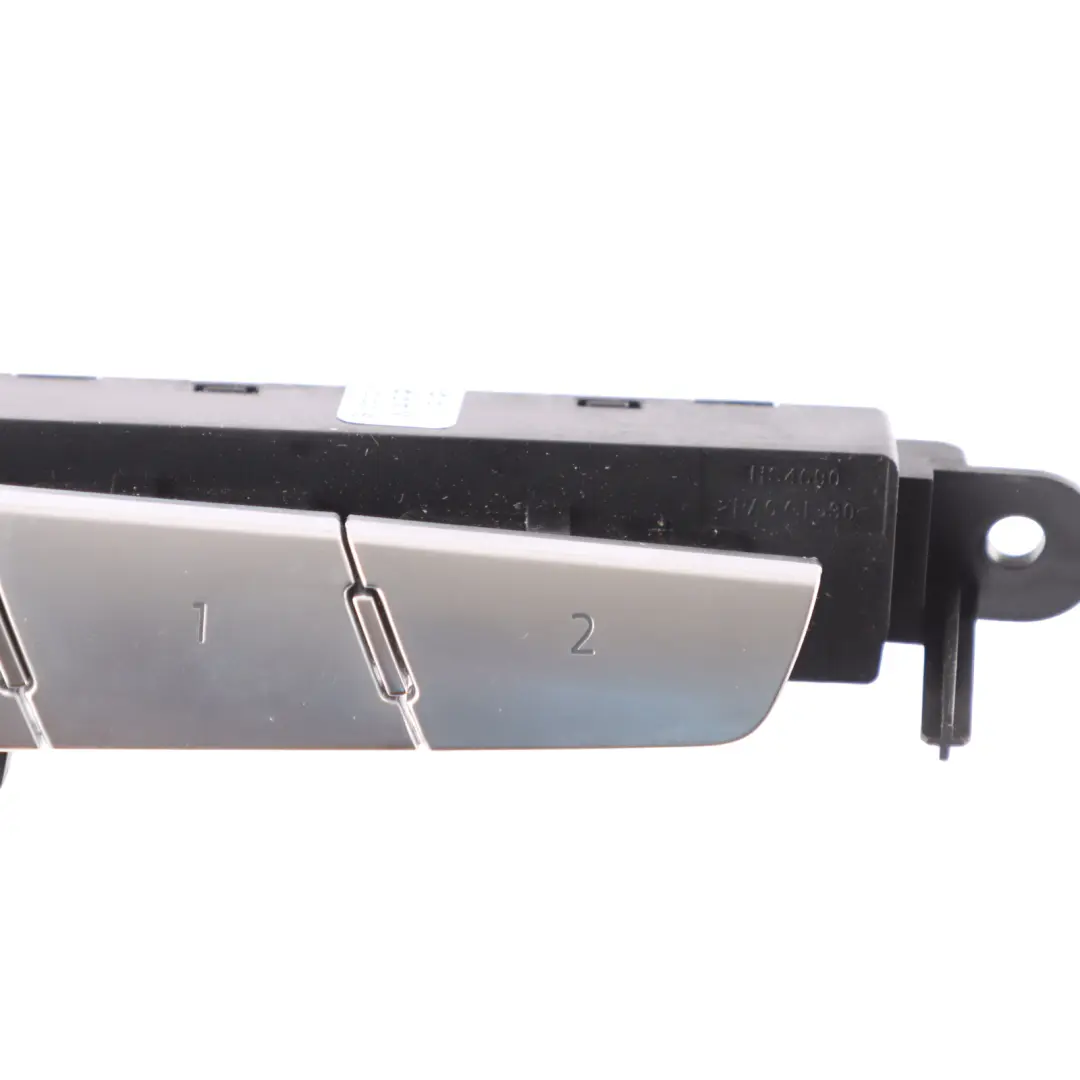 Audi A6 C8 A7 4K Door Card Seat Memory Control Switch Aluminium - SKU RHD-4K0959770A - Part number 4K0959770A