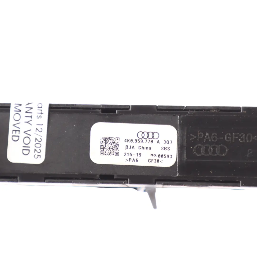 4K Door Card Seat Memory Control Switch Aluminium to Audi A6 C8 A7 with Part number 4K0959770A Audi A6 C8 A7 4K Door Card Seat Memory Control Switch Aluminium - SKU RHD-4K0959770A - Part number 4K0959770A
