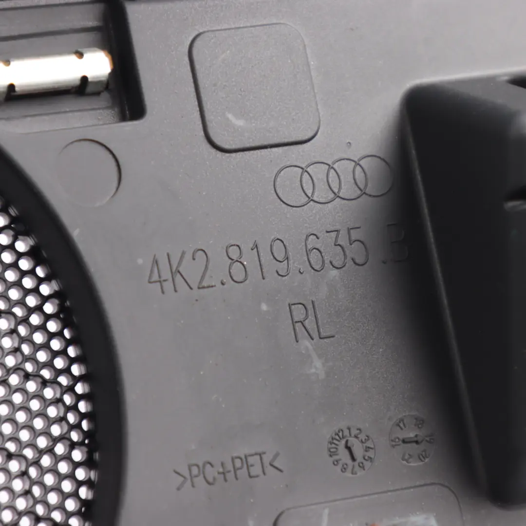 Dashboard Upper Air Vent Defrost Trim Cover Panel Black to Audi A6 C8 with Part number 4K2819635B Audi A6 C8 Dashboard Upper Air Vent Defrost Trim Cover Panel Black - SKU RHD-4K2819635B - Part number 4K2819635B