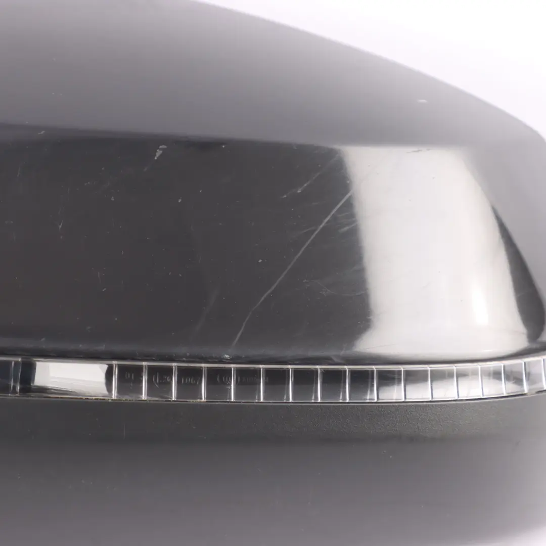 Audi Q7 4M Front Mirror Wing Door Electric Power Left N/S Daytona Grey - Z7S - SKU RHD-4M2857409AE-DGR - Part number 4M2857409AE